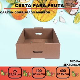 Cajas para frutas, verduras o vegetales