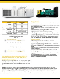 VENDO GENERADORES ELECTRICOS HASTA 3900 KVA